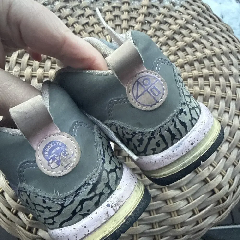 Nike Jordan Spizike GS Kids Shoes Purple Rain Size 10C Child 9.5 UK 27 EU